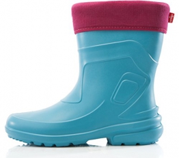 Lemigo Gummistiefel Jessy 800 (Hellblau/Rosa, 41) - 1