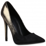 Damen Pumps High Heels - Gold