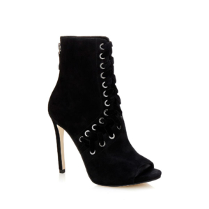Guess PEEPTOE-BOOTIE ACTIONE VELOURSLEDER