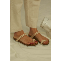 Momoc Damen vegan Sandalen La Orotava Beige